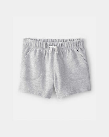 Toddler Boy French Terry Shorts - Grey, 