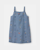 Toddler Girl Pixar&copy; Toy Story Chambray Dress - Medium Wash, image 2 of 4 slides