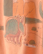 B&eacute;b&eacute; gar&ccedil;on - T-shirts &agrave; imprim&eacute; tatou &laquo;Club Wild&raquo; - Orange, image 2 sur 3 diapositives