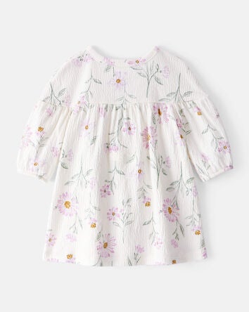 Baby Floral Gauze Dress, 