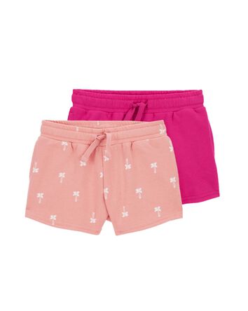Toddler 2-Pack Pull-On French Terry Shorts, 