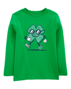 Boys St. Patrick's Day Long-Sleeve Tee - Green, image 1 of 3 slides