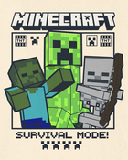 Kid Minecraft® Short-Sleeve Graphic Tee - Cream, image 2 of 2 slides