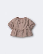 Tout-petit fille - Haut p&eacute;plum &agrave; manches bouffantes &ndash; Mauve, image 2 sur 6 diapositives