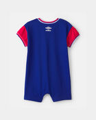 B&eacute;b&eacute; - Barboteuse de soccer Umbro de l&rsquo;Angleterre - Rouge/Bleu, image 4 sur 6 diapositives