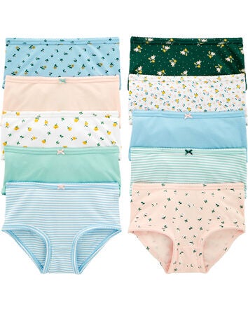 10-Pack Stretch Cotton Undies, 