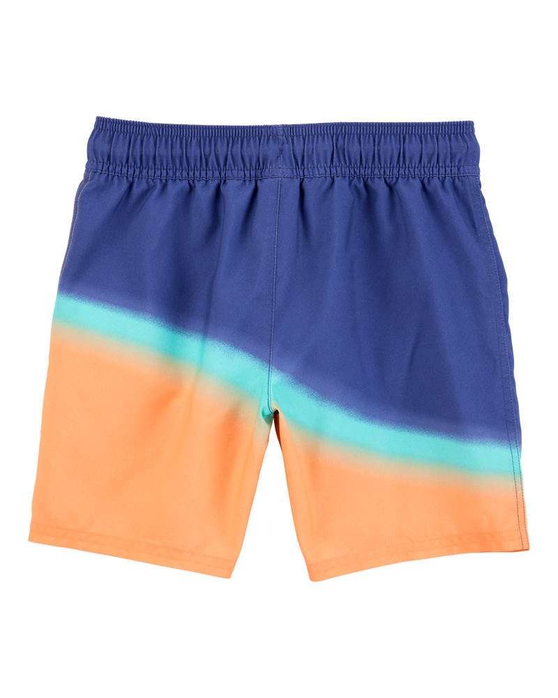 Kid Colourblock Swim Trunks, image 2 of 4 slides