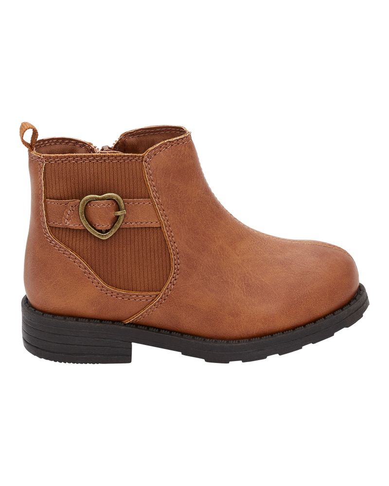 Toddler Faux Leather Chelsea Boots, image 2 of 7 slides
