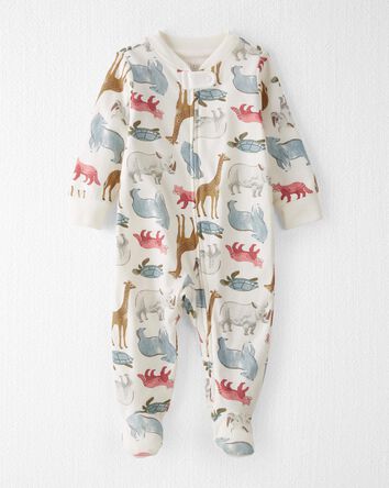 Organic Cotton Sleeper Pyjamas, 