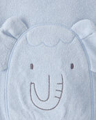 B&eacute;b&eacute; gar&ccedil;on - Chandail en jersey bouclette, &eacute;l&eacute;phant - Bleu, image 3 sur 3 diapositives