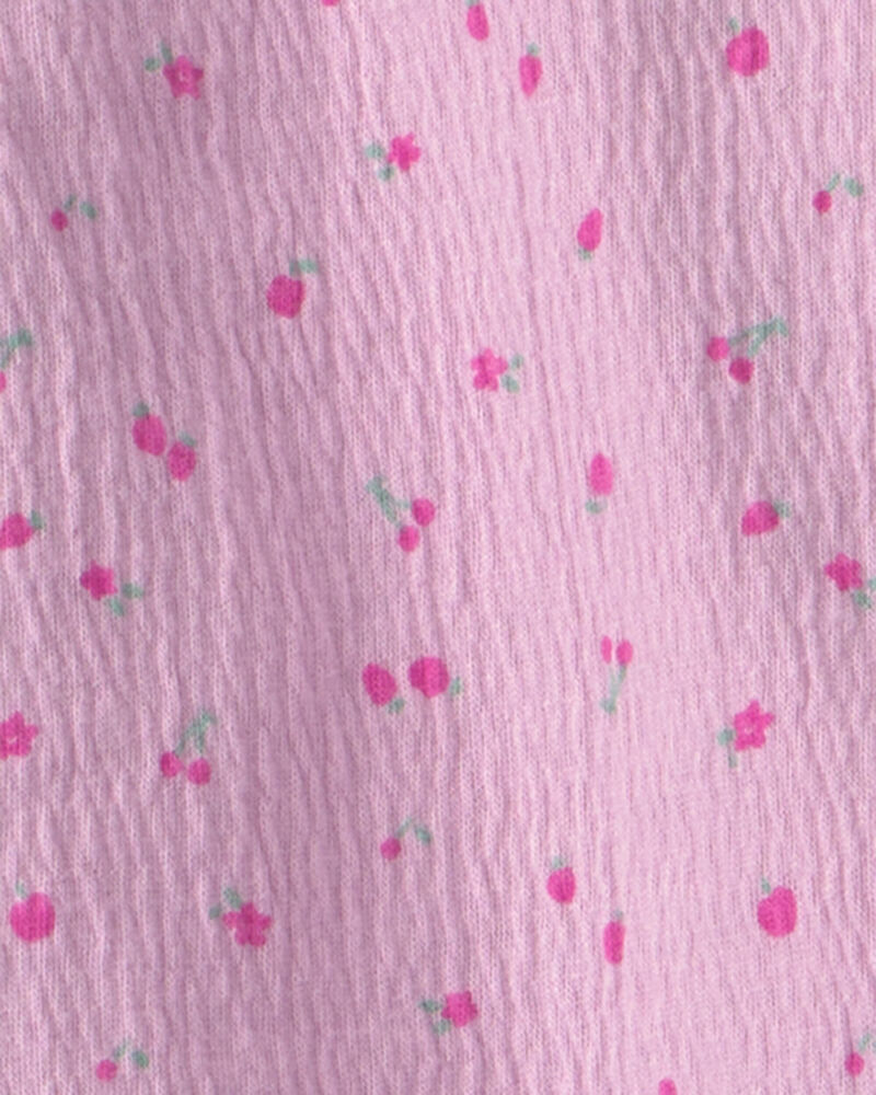Baby Girl 3-Piece Cherry Layering Set - Pink/Cream, image 3 of 5 slides