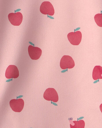 Girls Apple Short-Sleeve 2-Piece Pyjama Set - Pink, 