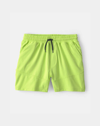 Gar&ccedil;ons - Short de sport en maille - Vert, 