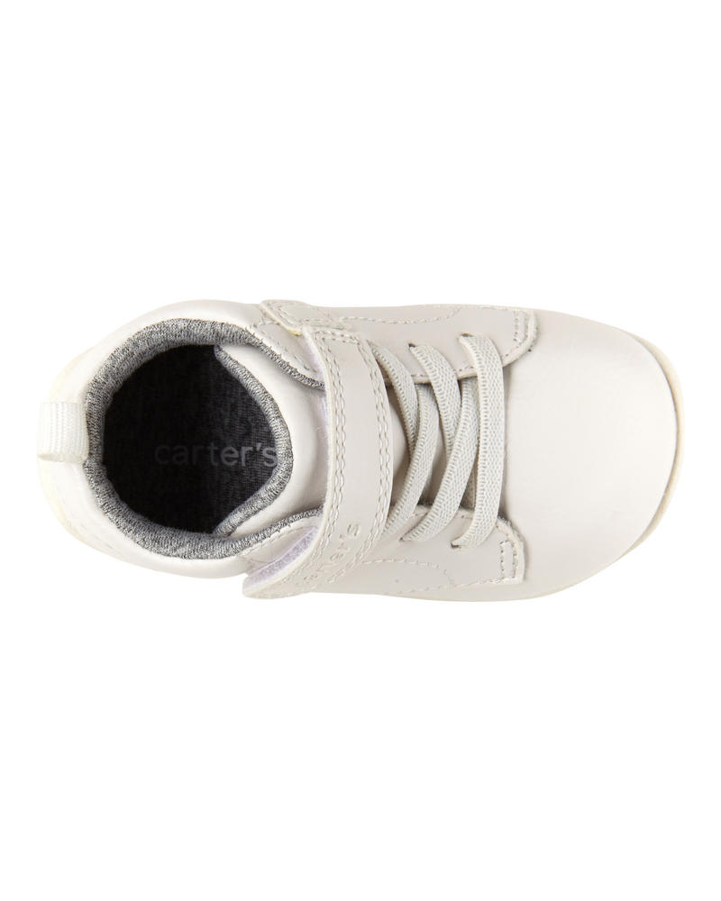 Every Step® First Walker High Top Sneaker - White, image 4 of 6 slides