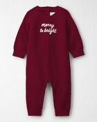 B&eacute;b&eacute; - Combinaison en tricot de coton biologique &laquo;Merry & Bright&raquo;, image 1 sur 3 diapositives