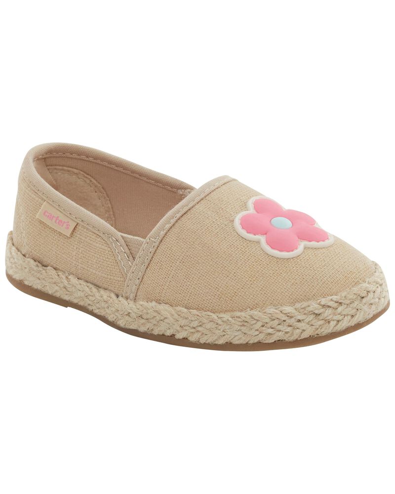 Toddler Floral Slip-On Shoes, image 1 of 7 slides