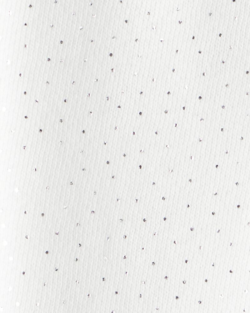 Baby Girl 2-Piece DayDream Fleece Snow Day Bodysuit & Pant Set - Cream/Blue, image 4 of 5 slides