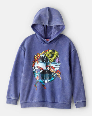 Boys &copy;Marvel Long-Sleeve Hoodie - Blue, 