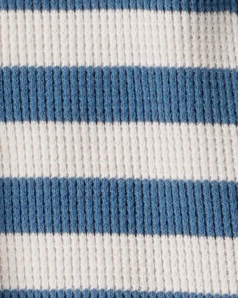 Toddler 2-Pack Waffle Knit Long-Sleeve Tees Made with Organic Cotton, image 3 of 6 slides