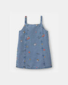 Baby Girl Pixar&copy; Toy Story Chambray Dress - Medium Wash, image 1 of 4 slides