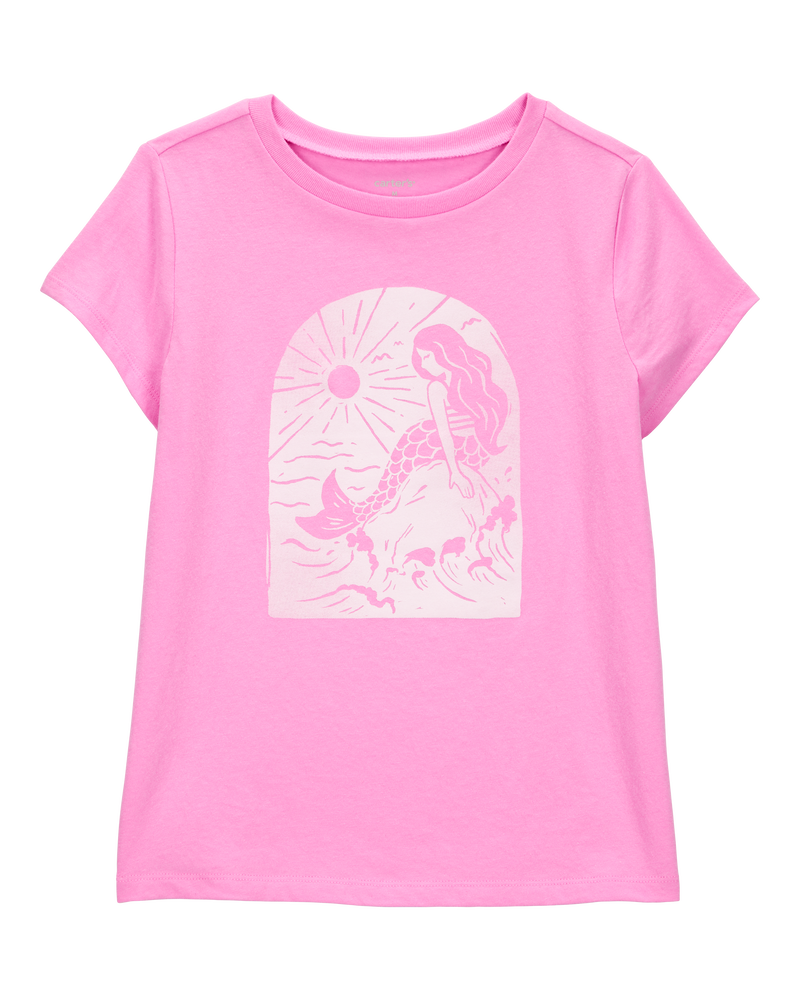 Enfant T-shirt à imprimé de sirène, image 1 sur 3 diapositives
