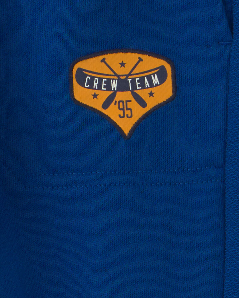 Boys French Terry Joggers - Blue, image 4 of 5 slides