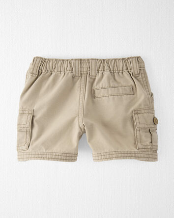 Organic Cotton Cargo Shorts, 