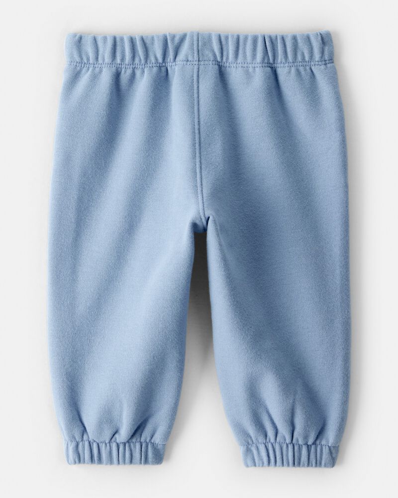 Baby Boy Fleece Pants - Blue, image 2 of 4 slides