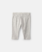 Baby 2-Piece 'Tiny Turkey' French Terry Long-Sleeve Top & Pant Set - Grey, image 2 of 6 slides
