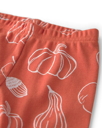 Baby 2-Piece Organic Cotton Pyjamas in Autumn Gourds, 