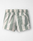 Baby Boy Recycled Swim Trunks in Stripes, image 2 of 5 slides