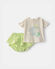 Cream/Green