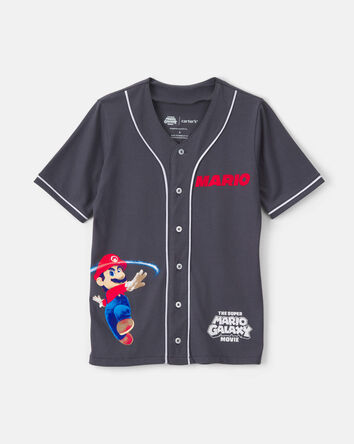 Boys Nintendo Super Mario Jersey - Grey, 