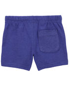 Toddler Pull-On Reverse Pockets French Terry Shorts, image 2 of 3 slides