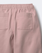 Toddler Girl Pleated Pants - Blush, image 3 of 3 slides