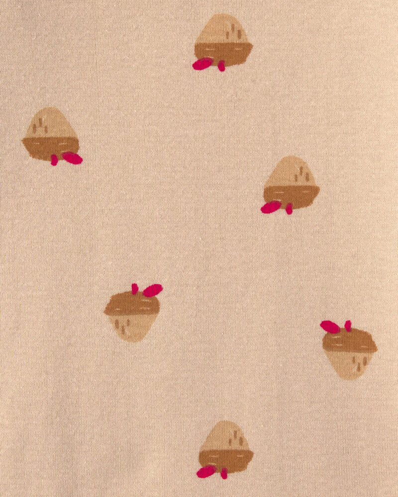 Baby Boy 3-Piece Acorn Teddy Fleece Layering Set - Brown/Indigo, image 5 of 6 slides