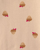 Baby Boy 3-Piece Acorn Teddy Fleece Layering Set - Brown/Indigo, image 5 of 6 slides