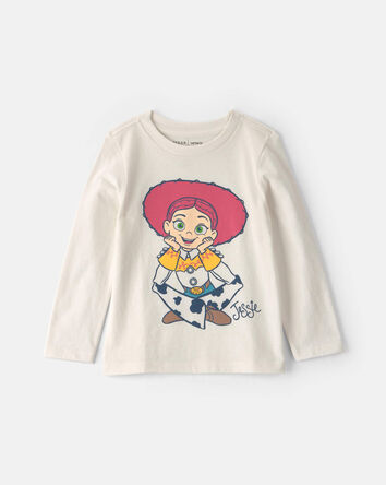 Toute-petite fille &ndash; T-shirt manches longues &agrave; motif Jessie de Disney&copy; &ndash; Blanc, 