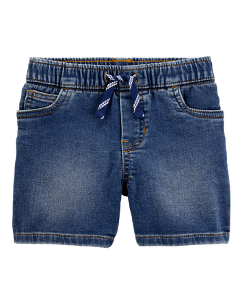 Baby Pull-On Denim Shorts, 