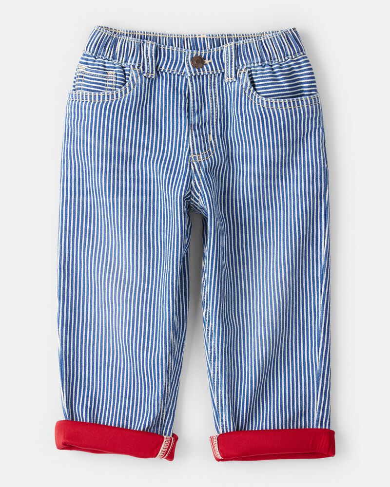 Toddler Hickory Denim Jeans - Blue, image 1 of 5 slides