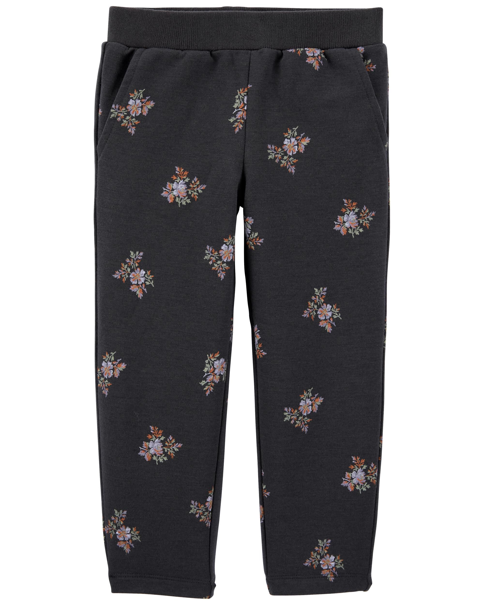Floral Print Joggers