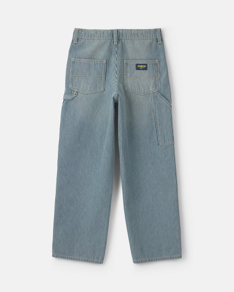 Boys Hickory Denim Baggy Jeans - Light Wash, image 2 of 5 slides