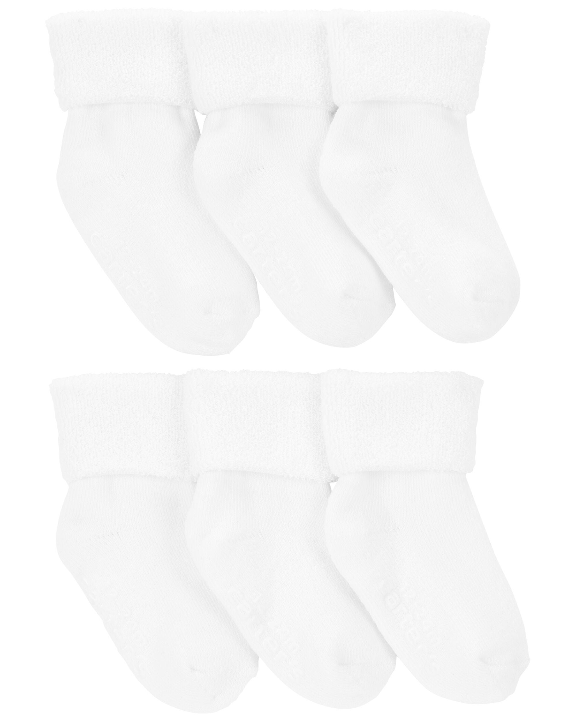 Newborn sales white socks
