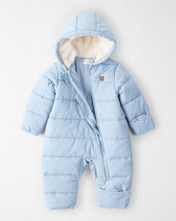 Baby 1-Piece Snowsuit Made with Recycle Materials, 