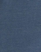 Baby Girl Knit Denim Pants - Indigo, image 3 of 4 slides