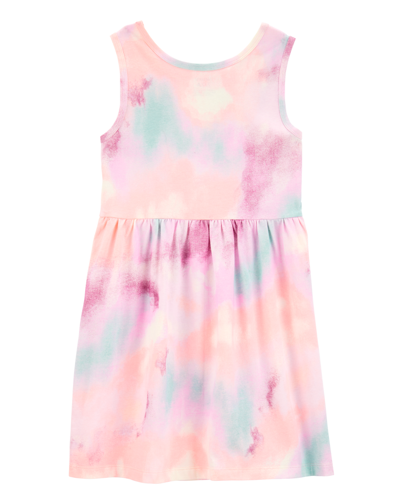 Kid Tie-Dye Tank Dress, image 2 of 4 slides