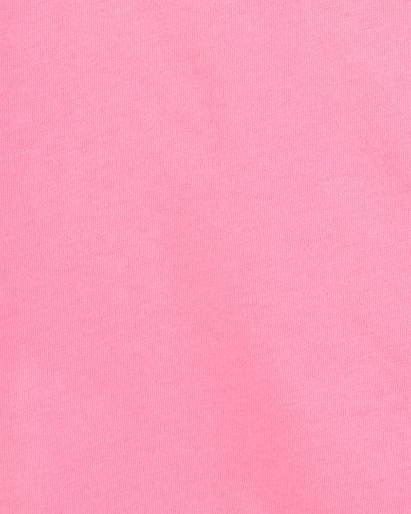 Filles - T-shirt en coton rose, image 3 sur 3 diapositives