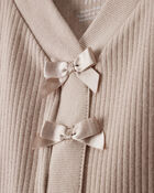 Girls 2-Piece Long-Sleeve Tee & Pant Set - Brown, image 2 of 4 slides