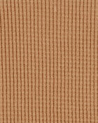 Enfant Chemise isotherme unie à manches longues - Havane, image 2 sur 3 diapositives