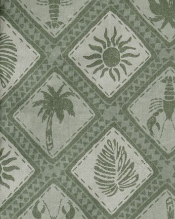 Enfant en bas âge Chemise boutonnée à carreaux - Vert, 